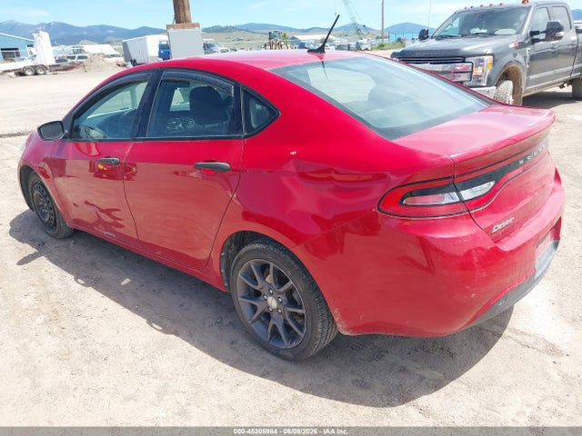 45305984 :رقم المزاد ، 1C3CDFAA0DD201637 vin ، 2013 Dodge Dart Se/aero مزاد بيع