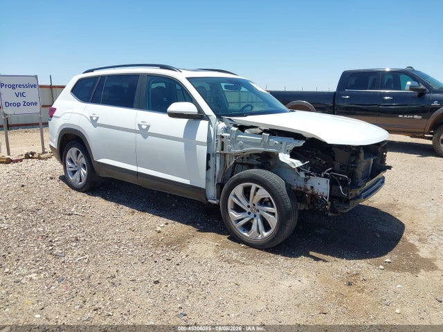 2021 Volkswagen Atlas 3.6l V6 Se W/technology მანქანა იყიდება აუქციონზე, vin: 1V2JR2CAXMC500423, აუქციონის ნომერი: 45306085