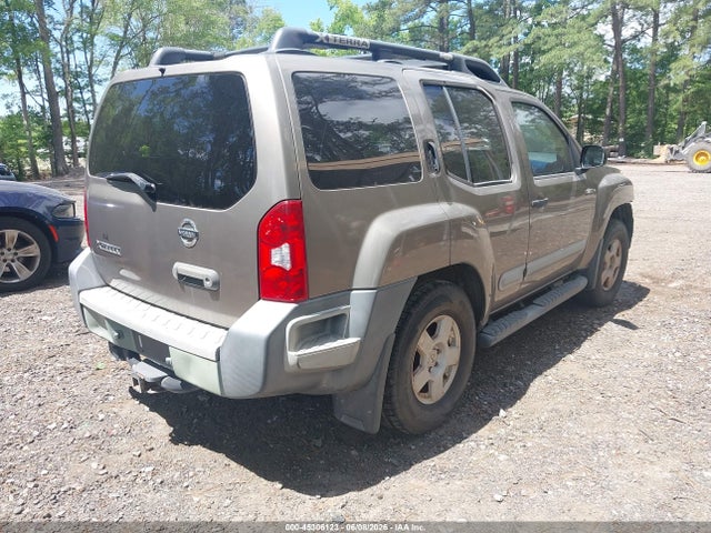 2005 Nissan Xterra S მანქანა იყიდება აუქციონზე, vin: 5N1AN08U15C636439, აუქციონის ნომერი: 45306123