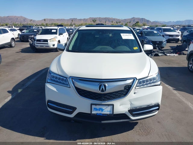 45306128 :رقم المزاد ، 5FRYD4H44EB043625 vin ، 2014 Acura Mdx Technology Package مزاد بيع