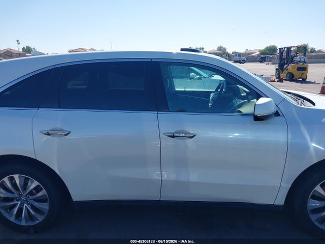 45306128 :رقم المزاد ، 5FRYD4H44EB043625 vin ، 2014 Acura Mdx Technology Package مزاد بيع