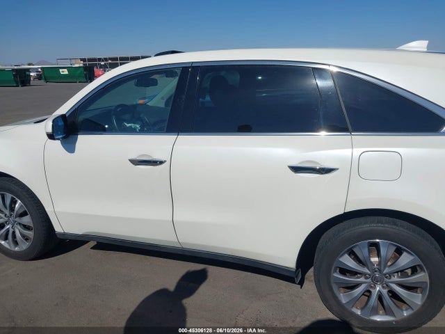 45306128 :رقم المزاد ، 5FRYD4H44EB043625 vin ، 2014 Acura Mdx Technology Package مزاد بيع