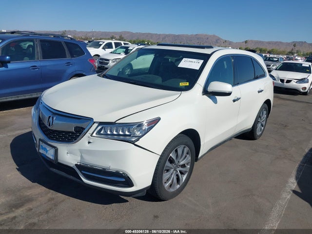45306128 :رقم المزاد ، 5FRYD4H44EB043625 vin ، 2014 Acura Mdx Technology Package مزاد بيع