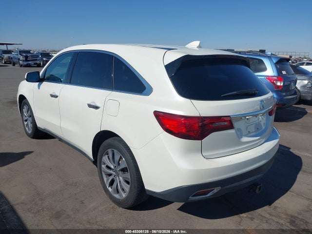 45306128 :رقم المزاد ، 5FRYD4H44EB043625 vin ، 2014 Acura Mdx Technology Package مزاد بيع