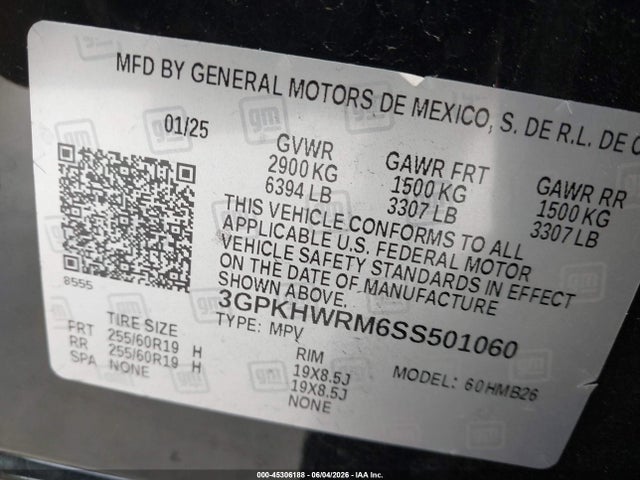 Honda Prologue Touring 2025 3GPKHWRM6SS501060 Image 9
