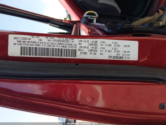 45306209 :رقم المزاد ، 1D8GU58KX9W541414 vin ، 2009 Dodge Nitro Slt/rt مزاد بيع