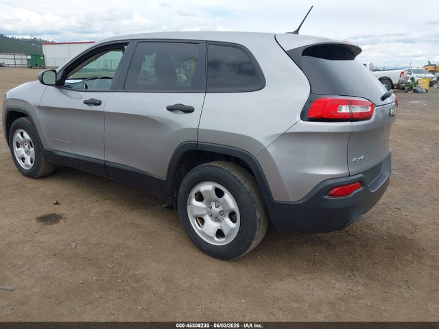 Продаж на аукціоні авто 2016 Jeep Cherokee Sport, vin: 1C4PJMAB5GW313829, номер лоту: 45306233