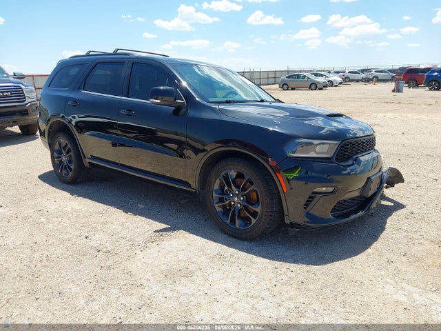 2021 Dodge Durango Gt Plus Awd მანქანა იყიდება აუქციონზე, vin: 1C4RDJDG3MC806444, აუქციონის ნომერი: 45306235