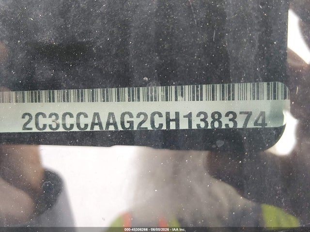 Aukcja sprzedaży 2012 Chrysler 300, vin: 2C3CCAAG2CH138374, numer aukcji: 45306266