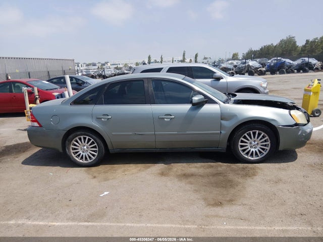 2005 Mercury Montego Premier მანქანა იყიდება აუქციონზე, vin: 1MEFM42185G627876, აუქციონის ნომერი: 45306347