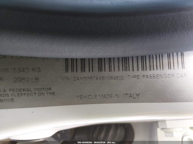 Maserati Ghibli S Q4 2014 ZAM57RTAXE1089602 Image 9