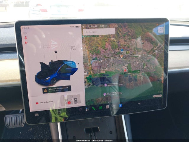 Продажа на аукционе авто 2018 Tesla Model 3 Long Range/mid Range, vin: 5YJ3E1EA1JF102626, номер лота: 45306417