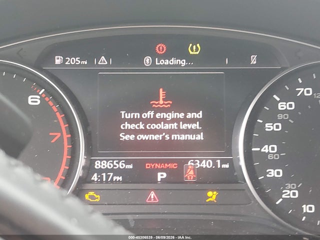 2018 Audi A4 2.0t Premium/2.0t Tech Premium მანქანა იყიდება აუქციონზე, vin: WAUDNAF41JA118327, აუქციონის ნომერი: 45306539