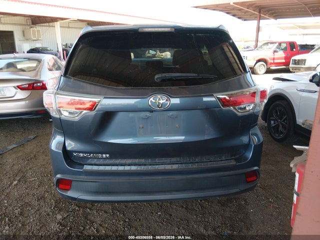 5TDZKRFH0GS122836 Toyota Highlander Le V6