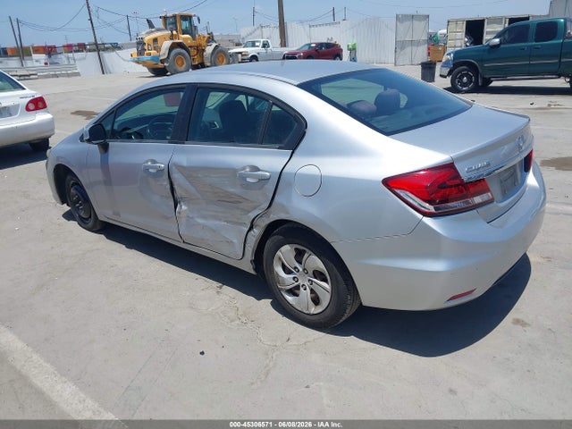 Продаж на аукціоні авто 2013 Honda Civic Lx, vin: 19XFB2F58DE258704, номер лоту: 45306571