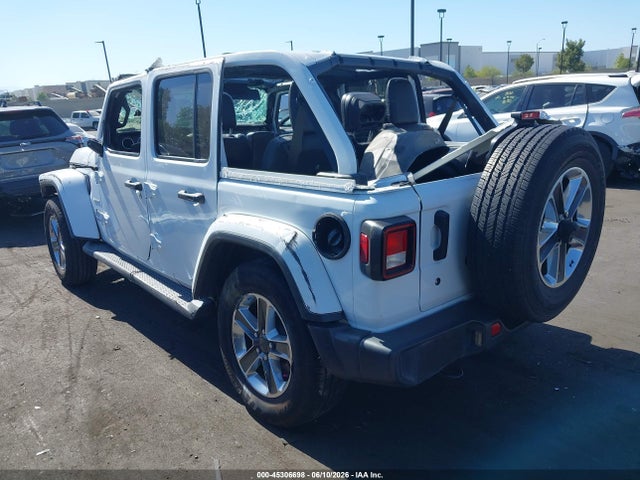 45306698 :رقم المزاد ، 1C4HJXENXLW247833 vin ، 2020 Jeep Wrangler Unlimited Sahara 4x4 مزاد بيع