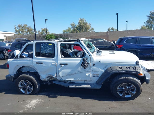 Продаж на аукціоні авто 2020 Jeep Wrangler Unlimited Sahara 4x4, vin: 1C4HJXENXLW247833, номер лоту: 45306698