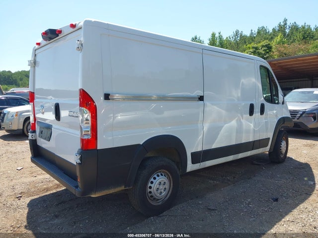 Aukcja sprzedaży 2025 Ram Promaster 2500 Tradesman Low Roof 136 Wb W/pass Seat, vin: 3C6LRVVG6SE511655, numer aukcji: 45306707