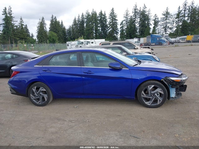 Продаж на аукціоні авто 2025 Hyundai Elantra Hybrid Limited, vin: KMHLN4DJ7SU169075, номер лоту: 45306762