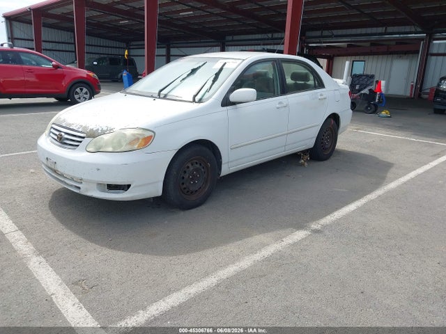 45306766 :رقم المزاد ، 1NXBR32E53Z032895 vin ، 2003 Toyota Corolla Le مزاد بيع
