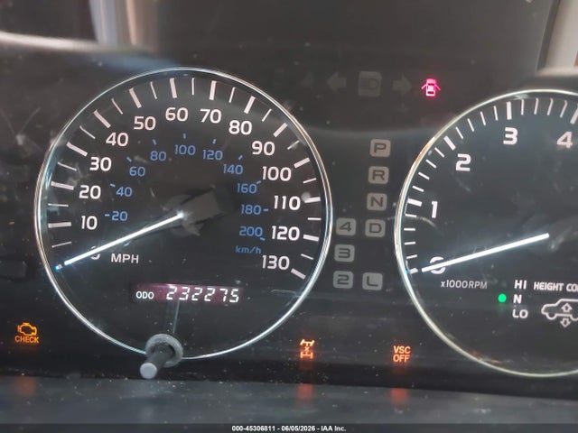 2004 Lexus Lx 470 მანქანა იყიდება აუქციონზე, vin: JTJHT00W543536779, აუქციონის ნომერი: 45306811