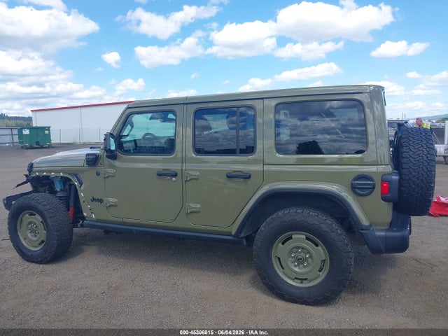 Продаж на аукціоні авто 2025 Jeep Wrangler 4xe Willys '41 4xe, vin: 1C4RJXN60SW534335, номер лоту: 45306815
