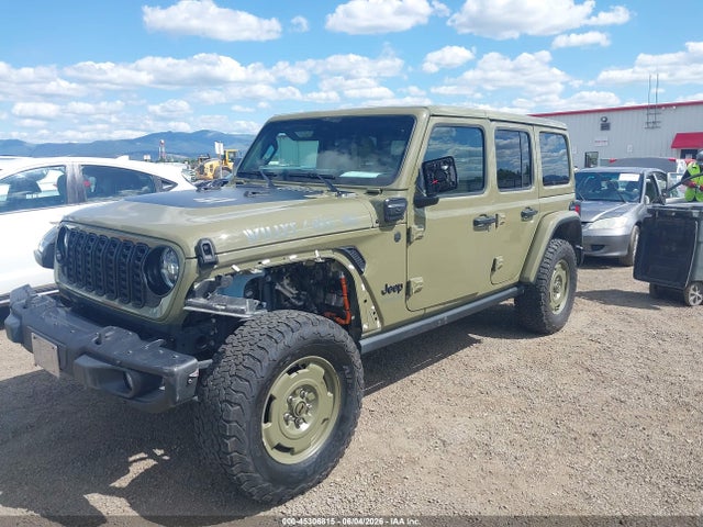 Продаж на аукціоні авто 2025 Jeep Wrangler 4xe Willys '41 4xe, vin: 1C4RJXN60SW534335, номер лоту: 45306815