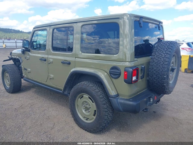 Продаж на аукціоні авто 2025 Jeep Wrangler 4xe Willys '41 4xe, vin: 1C4RJXN60SW534335, номер лоту: 45306815