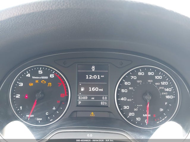 2016 Audi A3 2.0t Premium მანქანა იყიდება აუქციონზე, vin: WAUB8GFF1G1029529, აუქციონის ნომერი: 45306825