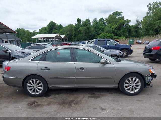 2008 Hyundai Azera Limited მანქანა იყიდება აუქციონზე, vin: KMHFC46F48A319553, აუქციონის ნომერი: 45306880