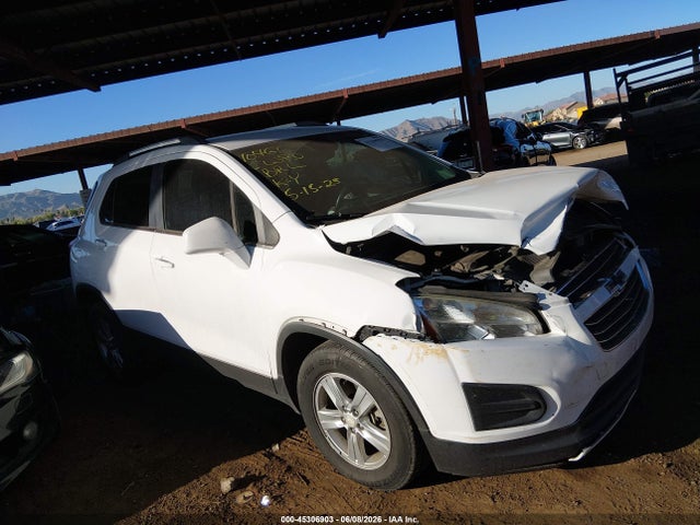 45306903 :رقم المزاد ، 3GNCJPSB3GL255263 vin ، 2016 Chevrolet Trax Lt مزاد بيع