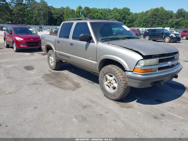 Aukcja sprzedaży 2001 Chevrolet S-10 Ls, vin: 1GCDT13W21K237366, numer aukcji: 45307001