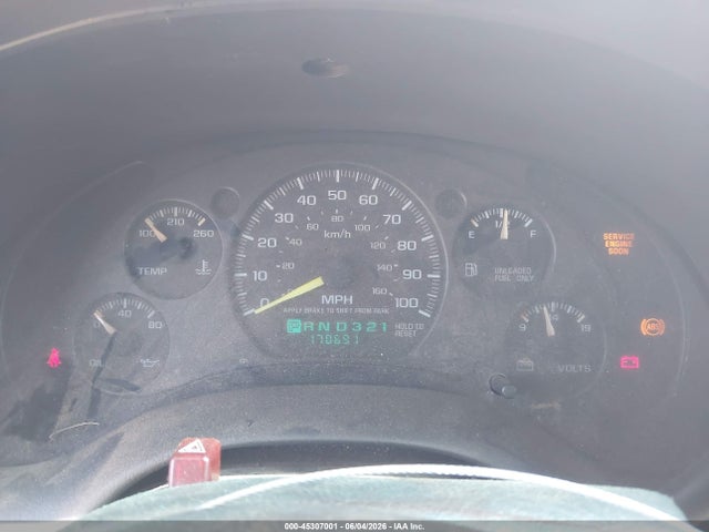 Aukcja sprzedaży 2001 Chevrolet S-10 Ls, vin: 1GCDT13W21K237366, numer aukcji: 45307001