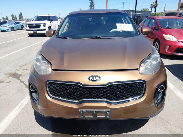45307034 :رقم المزاد ، KNDPMCAC1H7203186 vin ، 2017 Kia Sportage Lx مزاد بيع