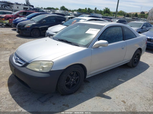 45307091 :رقم المزاد ، 1HGEM21902L008508 vin ، 2002 Honda Civic Ex مزاد بيع