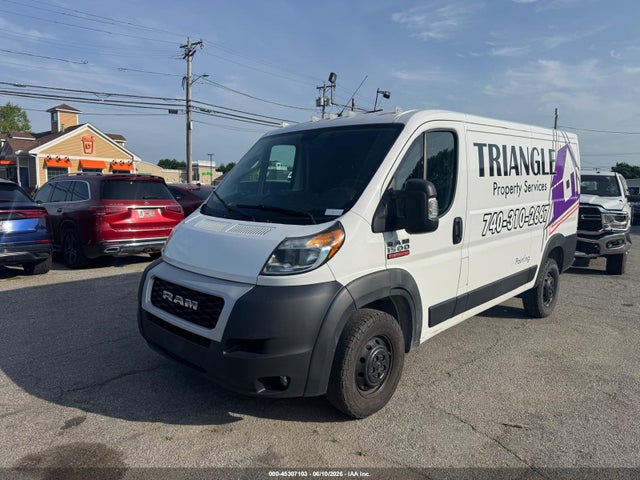 2020 Ram Promaster 1500 Low Roof 136 Wb მანქანა იყიდება აუქციონზე, vin: 3C6TRVAG5LE123193, აუქციონის ნომერი: 45307103