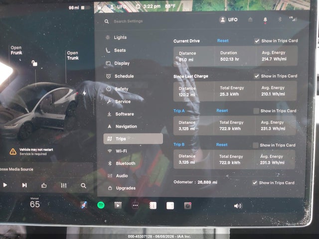 45307128 :رقم المزاد ، 5YJ3E1EA6RF725199 vin ، 2024 Tesla Model 3 Long Range Dual Motor All-wheel Drive/rear-wheel Drive مزاد بيع