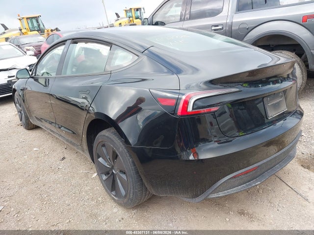 Продажа на аукционе авто 2025 Tesla Model 3 Long Range Rear-wheel Drive/standard Rear-wheel Drive, vin: 5YJ3E1EA6SF072928, номер лота: 45307131