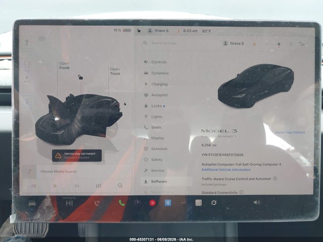 Продажа на аукционе авто 2025 Tesla Model 3 Long Range Rear-wheel Drive/standard Rear-wheel Drive, vin: 5YJ3E1EA6SF072928, номер лота: 45307131