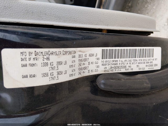 Aukcja sprzedaży 2006 Jeep Commander Limited, vin: 1J8HH58296C253395, numer aukcji: 45307210