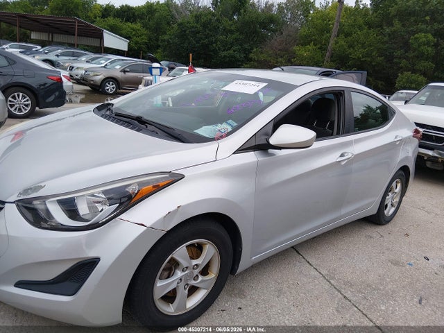 2015 Hyundai Elantra Se მანქანა იყიდება აუქციონზე, vin: 5NPDH4AE6FH600075, აუქციონის ნომერი: 45307214