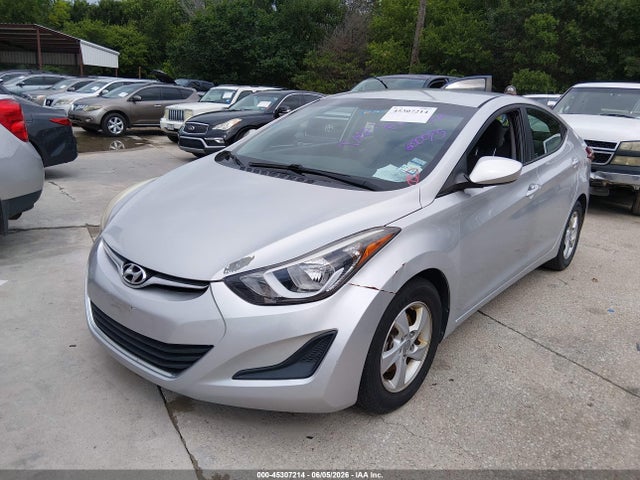 2015 Hyundai Elantra Se მანქანა იყიდება აუქციონზე, vin: 5NPDH4AE6FH600075, აუქციონის ნომერი: 45307214