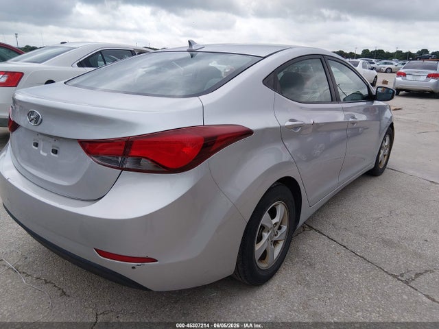 2015 Hyundai Elantra Se მანქანა იყიდება აუქციონზე, vin: 5NPDH4AE6FH600075, აუქციონის ნომერი: 45307214