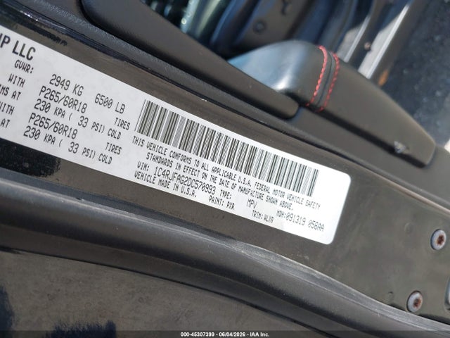 Aukcja sprzedaży 2013 Jeep Grand Cherokee Laredo Trailhawk, vin: 1C4RJFAG2DC570993, numer aukcji: 45307399