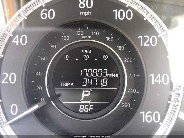 2014 Honda Accord Lx მანქანა იყიდება აუქციონზე, vin: 1HGCR2F32EA121499, აუქციონის ნომერი: 45307447