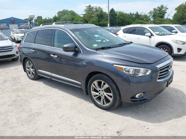 Auction sale of the 2014 Infiniti Qx60, vin: 5N1AL0MM3EC553462, lot number: 45307479