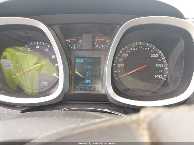 2013 Chevrolet Equinox 1lt მანქანა იყიდება აუქციონზე, vin: 2GNALDEK7D6413535, აუქციონის ნომერი: 45307502
