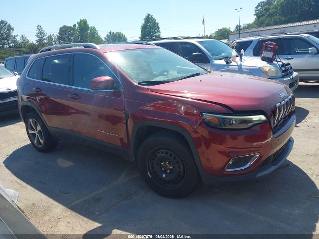 Продажа на аукционе авто 2019 Jeep Cherokee Limited 4x4, vin: 1C4PJMDN9KD167185, номер лота: 45307679