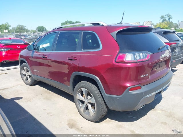 Продажа на аукционе авто 2019 Jeep Cherokee Limited 4x4, vin: 1C4PJMDN9KD167185, номер лота: 45307679