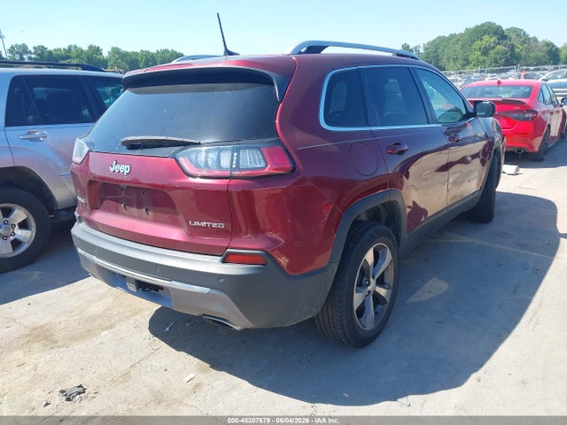 Продажа на аукционе авто 2019 Jeep Cherokee Limited 4x4, vin: 1C4PJMDN9KD167185, номер лота: 45307679